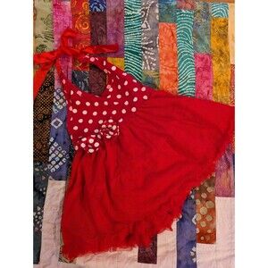 Red Polka Dot Kids mini mouse Dress